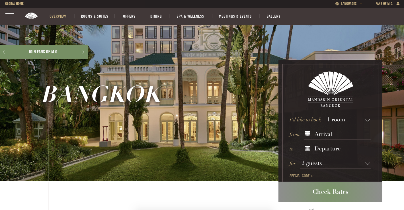 Size İlham Verecek 10 Otel Web Sitesi Tasarımı 164 Mandarin Oriental Hotel